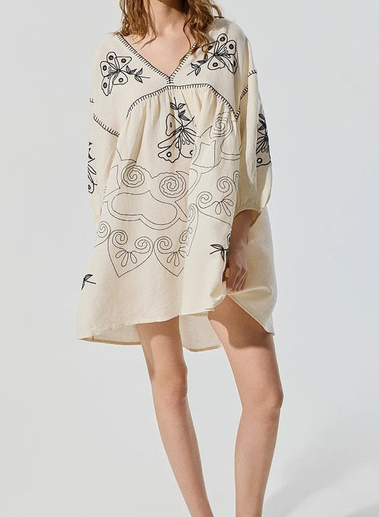 Vestido túnica.
