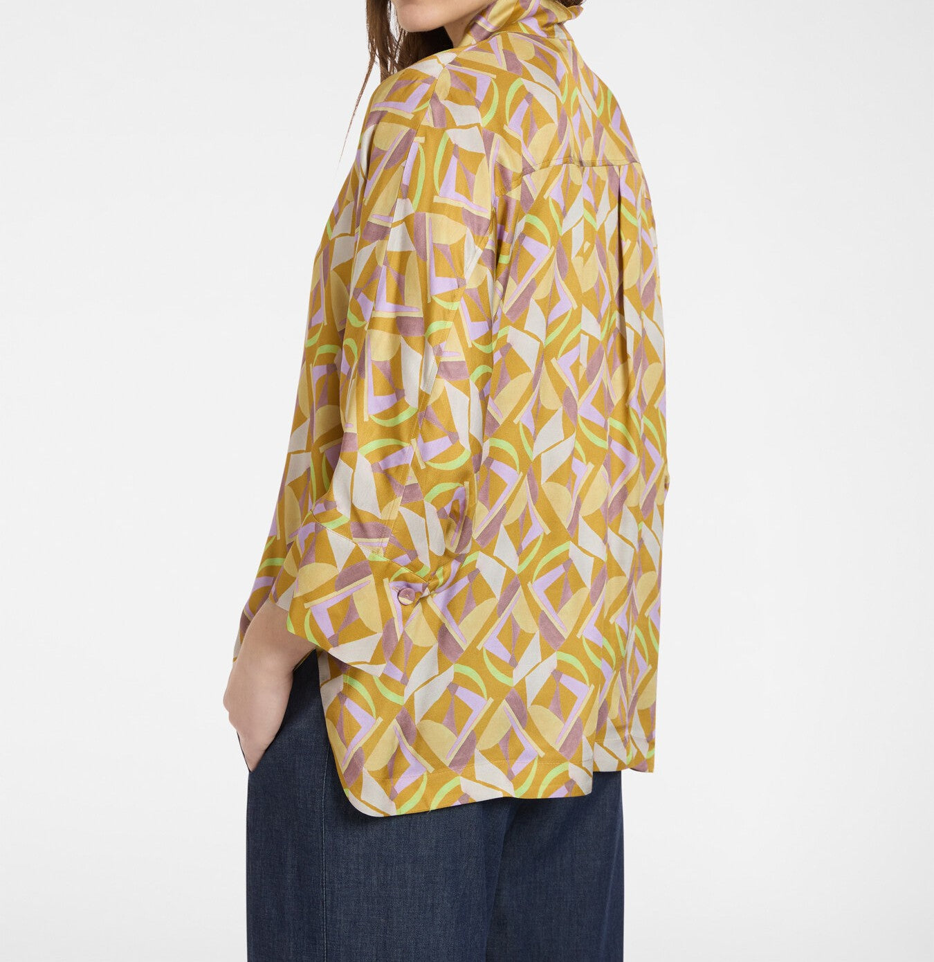 Blusa estampada.