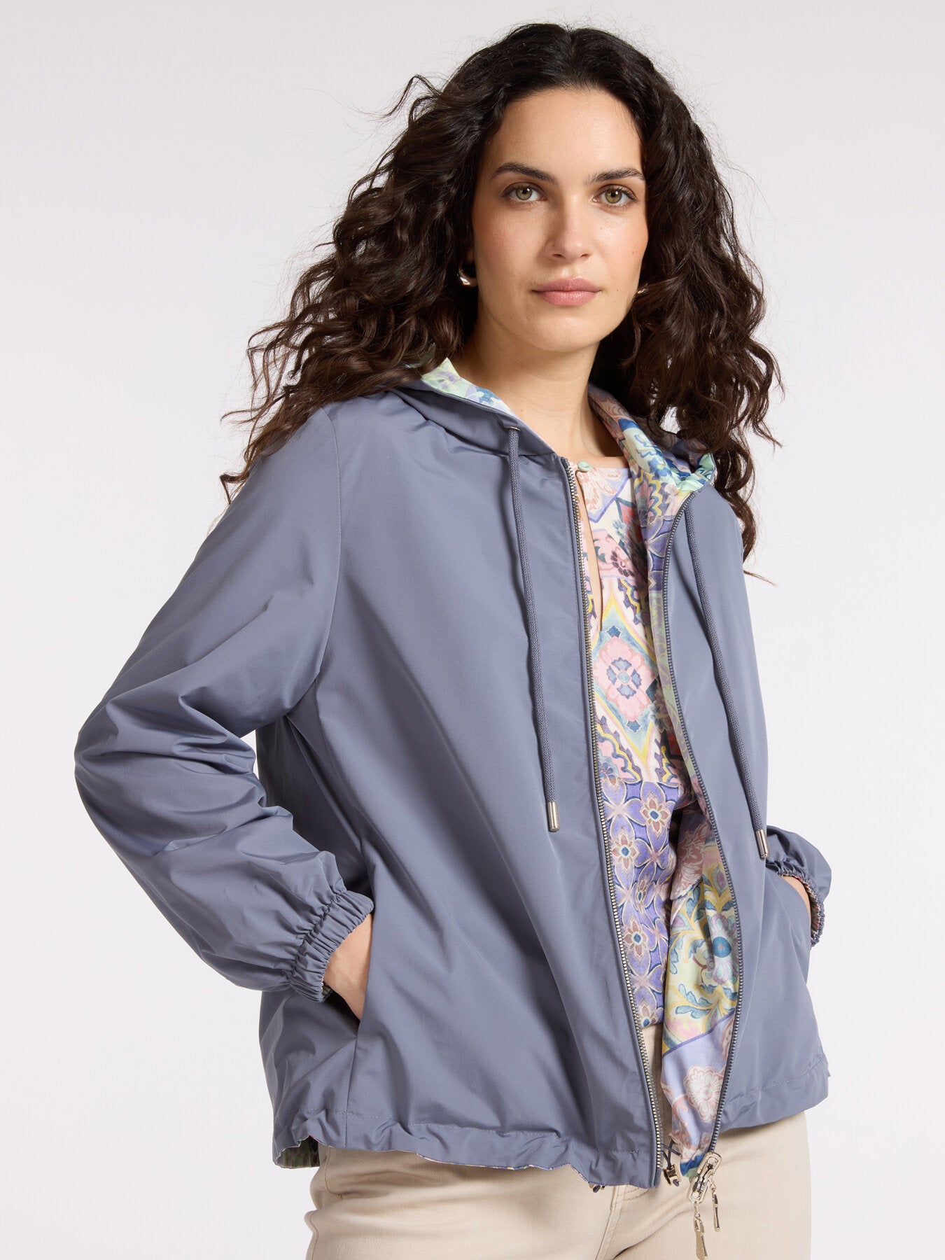 Chaqueta reversible.