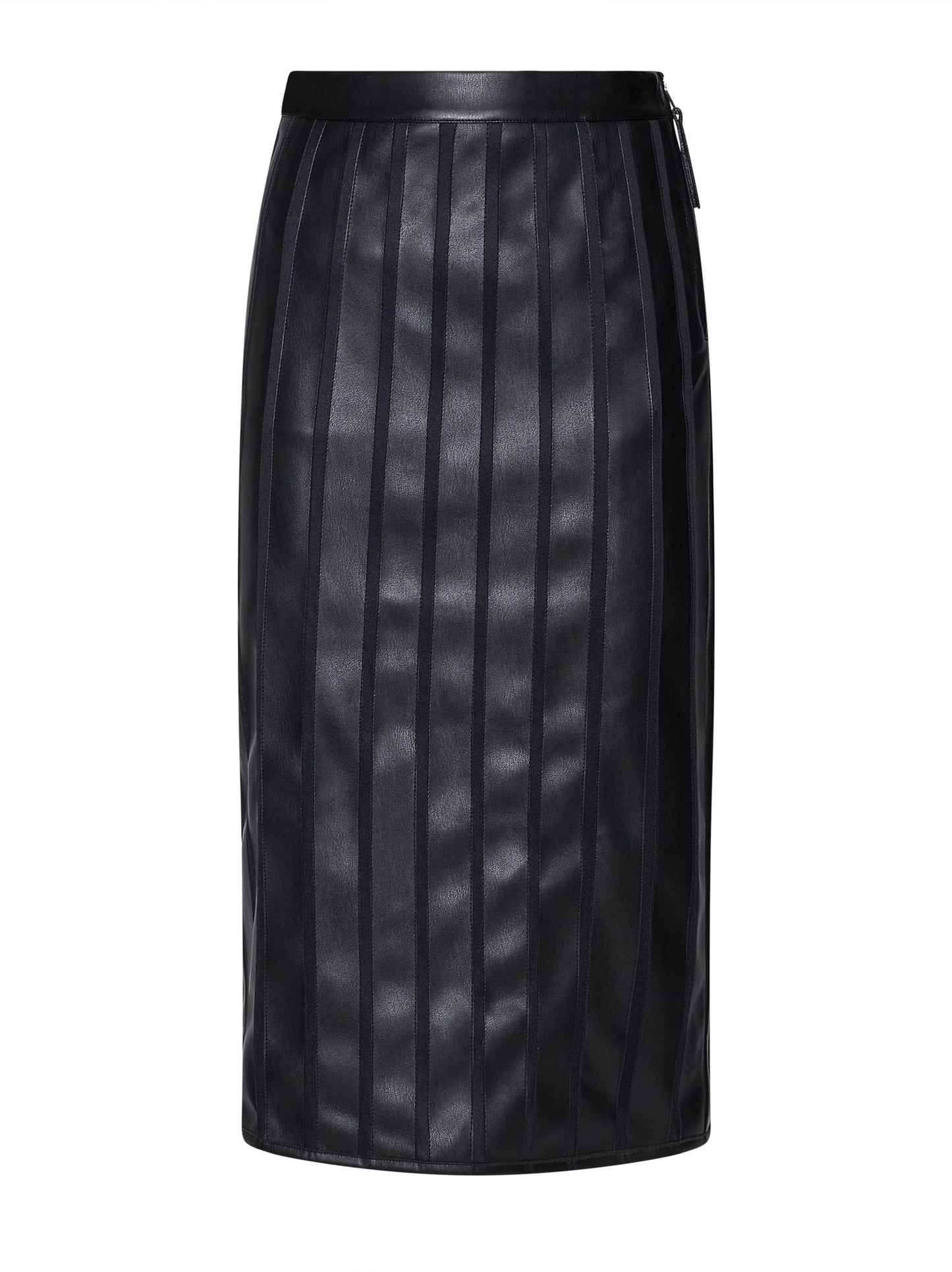 Falda midi negra.