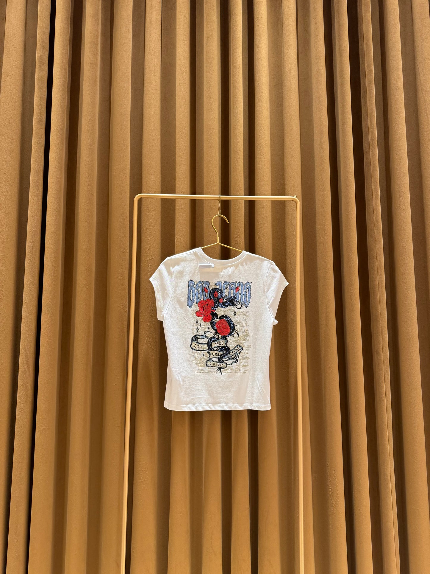 Camiseta Baby Jeans