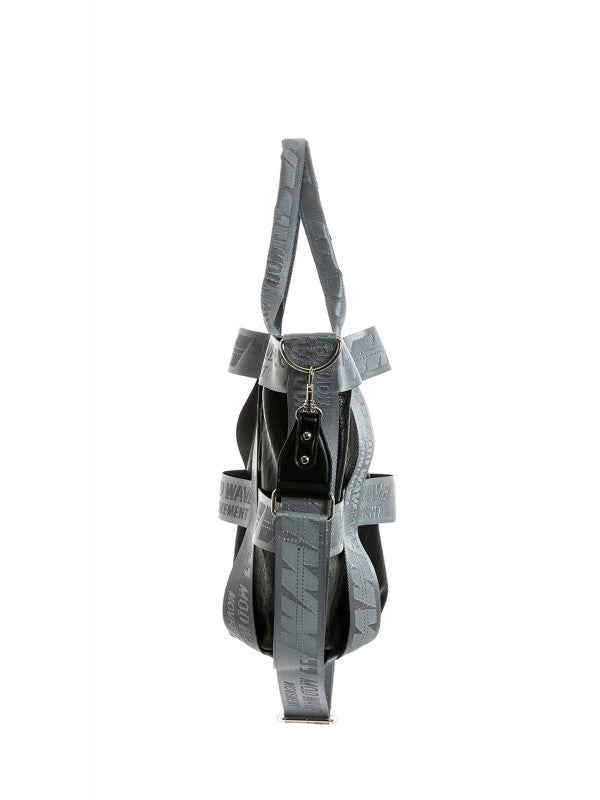 Bolso tote negro.