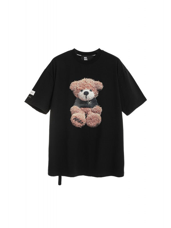 Camiseta manga larga negra.