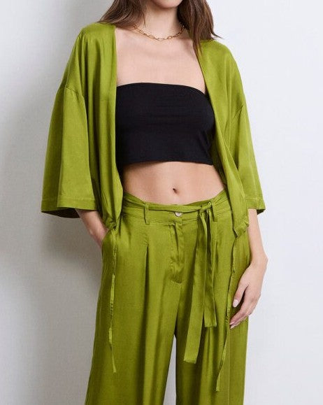 Pantalón verde.
