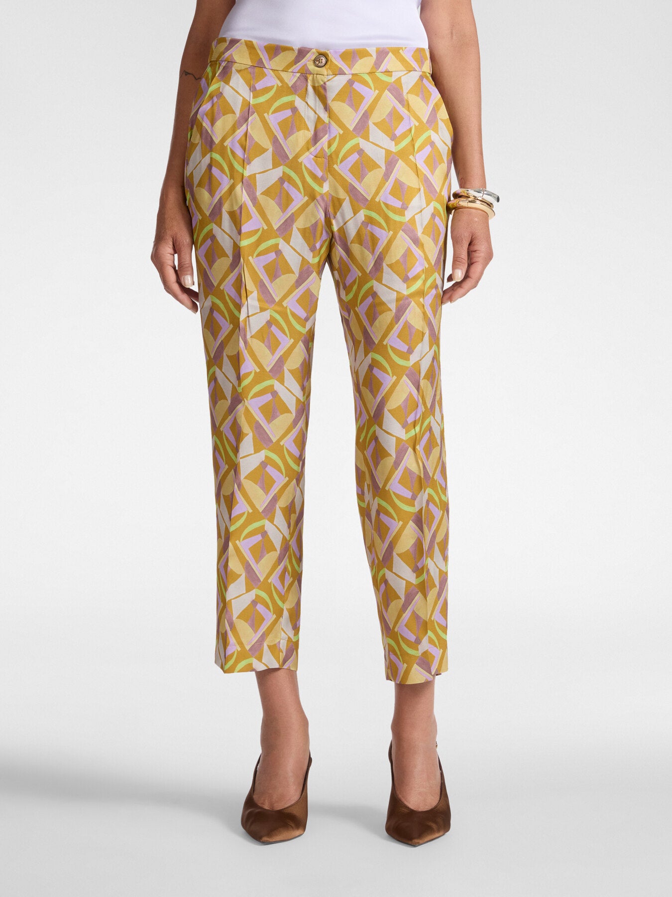 Pantalón estampado.