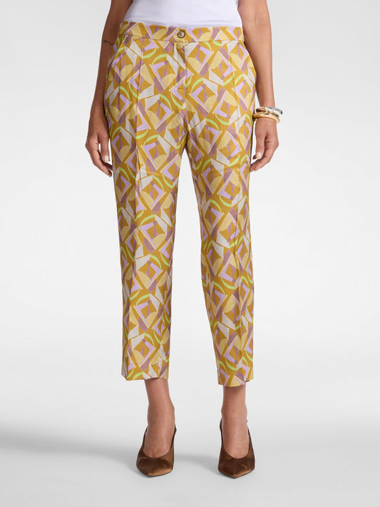 Pantalón estampado.