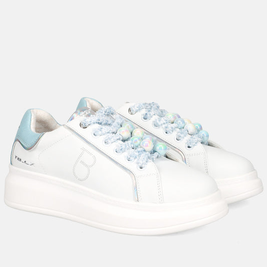Bambas blancas perlas.