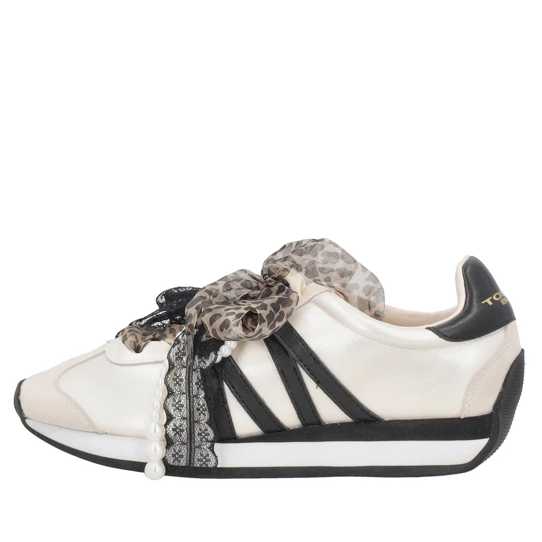Bambas beige de piel