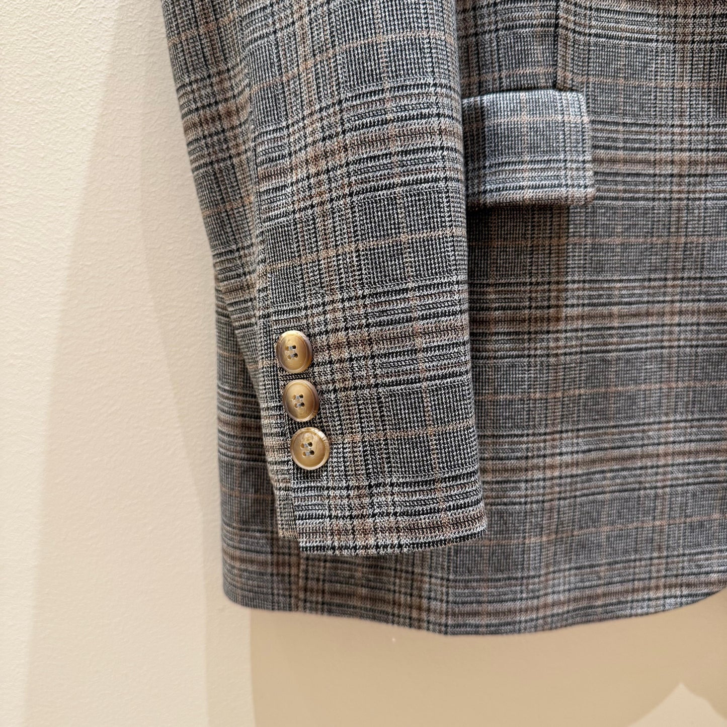 Americana oversize en print glen check